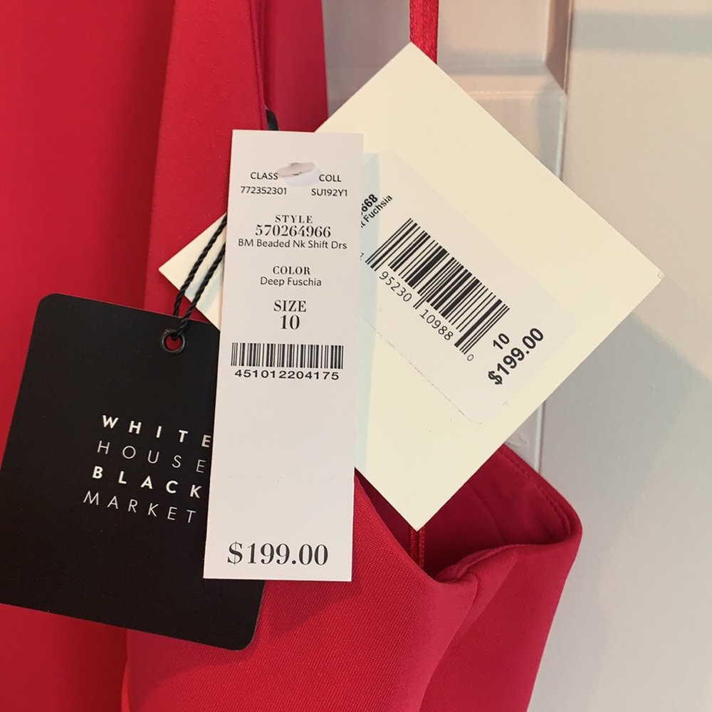 Bright Pink sleeveless dress - Picture 5 of 5